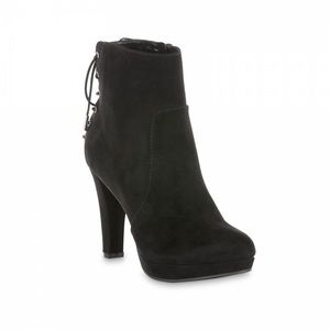 METAPHOR BLACK VELVET BOOTS